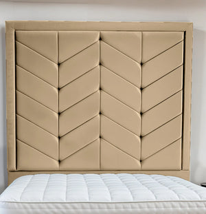 Indulgence Border Upholstered Bed