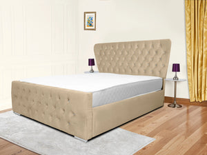 Kendall Winged Upholstered Bed