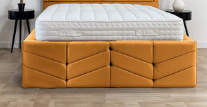 Indulgence Border Upholstered Bed