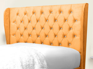 Miri Winged Upholstered Bed