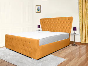 Kendall Winged Upholstered Bed