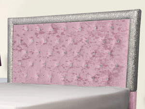 Glitz Lunar Upholstered Bed