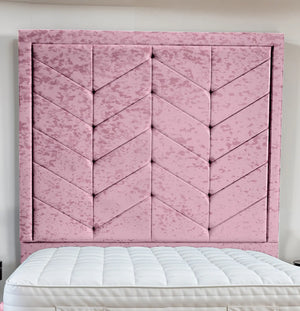Indulgence Border Upholstered Bed
