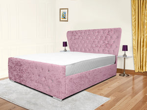 Kendall Winged Upholstered Bed