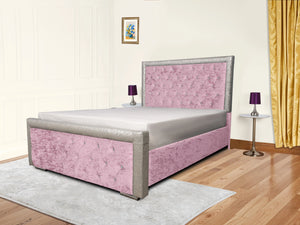 Glitz Lunar Upholstered Bed