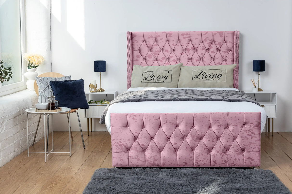 Emily Wingback Divan Bed