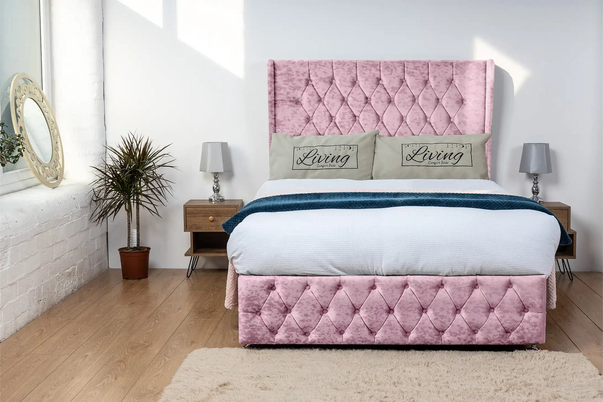 Luxor Wingback Divan Bed