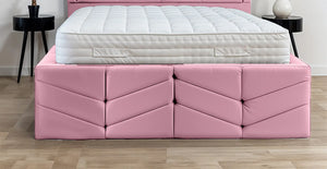 Indulgence Border Upholstered Bed