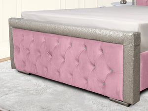 Glitz Lunar Upholstered Bed