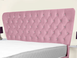 Kendall Winged Upholstered Bed