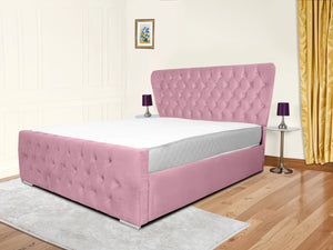 Kendall Winged Upholstered Bed