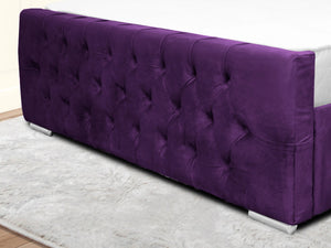 Kendall Winged Upholstered Bed