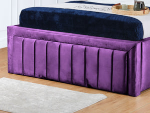 Grand panel Upholstered bed