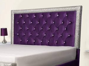 Glitz Lunar Upholstered Bed