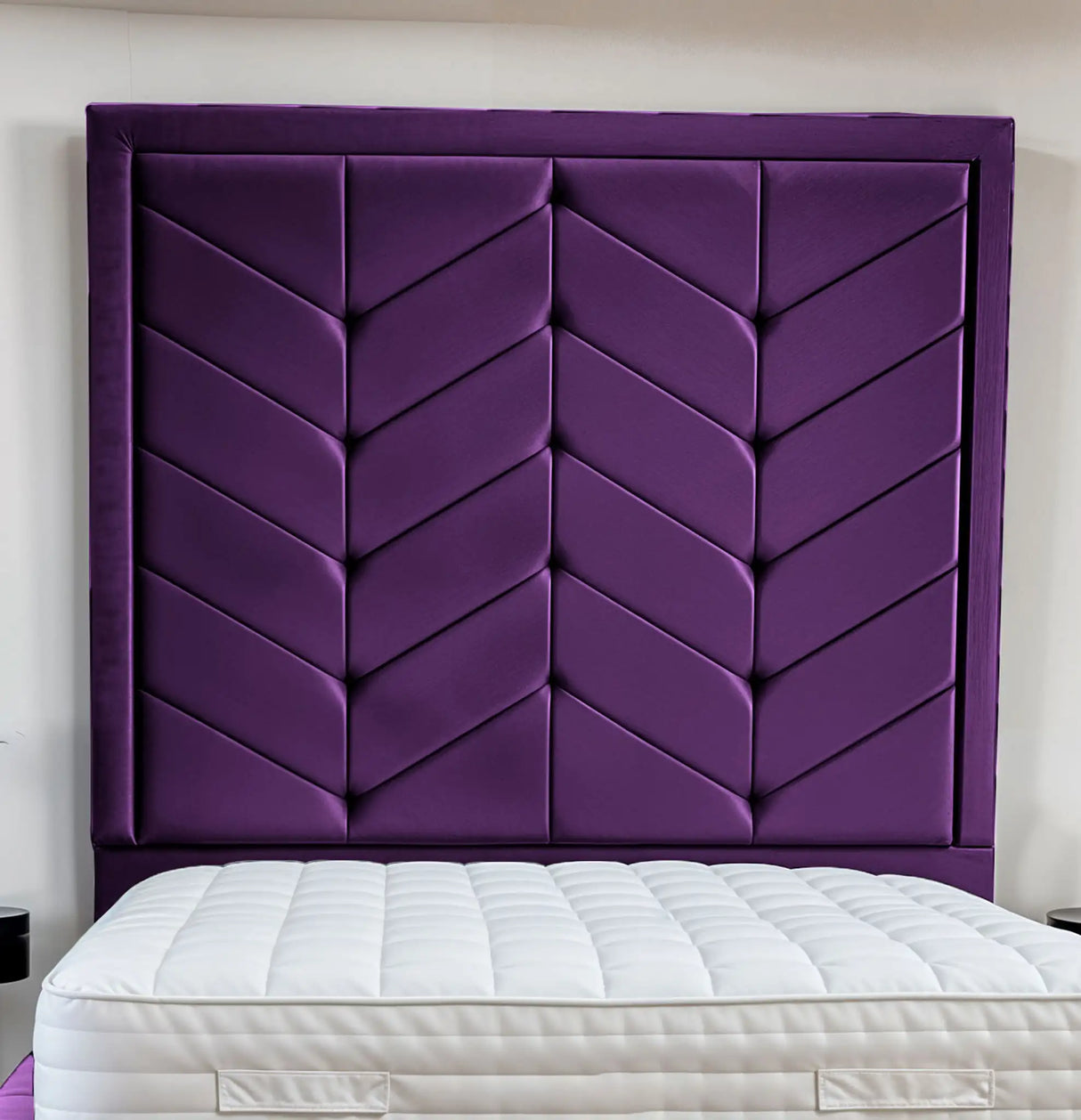 Indulgence Border Upholstered Bed