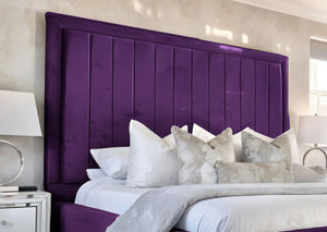 Geneva lined Upholstered Bed