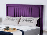Cannas upholstered bed