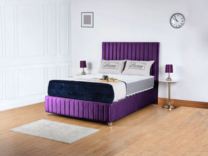 Milan upholstered bed