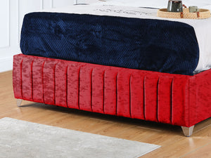 Milan upholstered bed