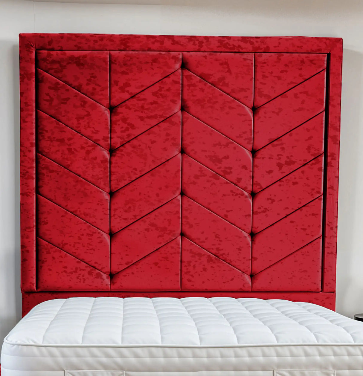 Indulgence Border Upholstered Bed