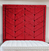 Indulgence Border Upholstered Bed