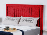 Cannas upholstered bed