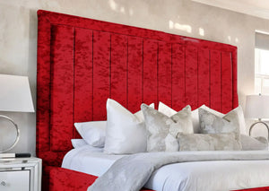 Geneva lined Upholstered Bed