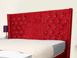 Middleton Winged Upholstered Bed