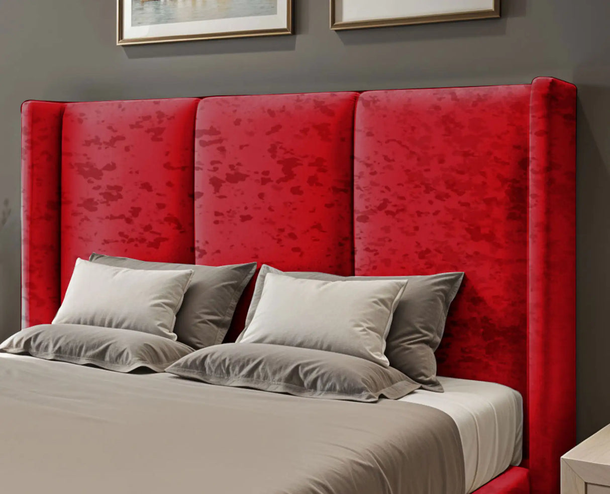 Miami winged Upholstered Bed