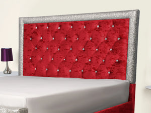 Glitz Lunar Upholstered Bed