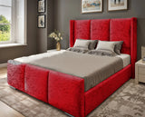 Miami winged Upholstered Bed