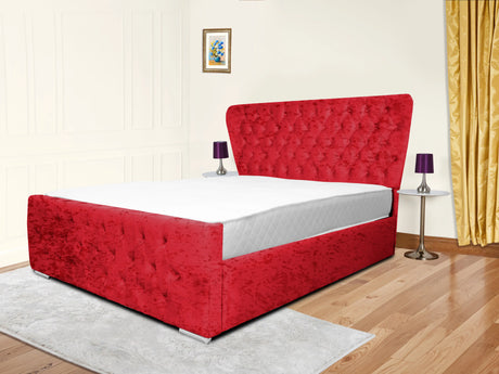 Kendall Winged Upholstered Bed