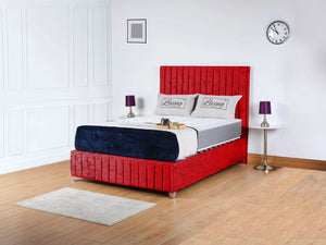 Milan upholstered bed