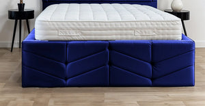 Indulgence Border Upholstered Bed