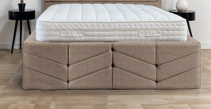 Indulgence Border Upholstered Bed