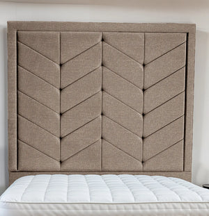 Indulgence Border Upholstered Bed