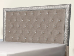 Glitz Lunar Upholstered Bed