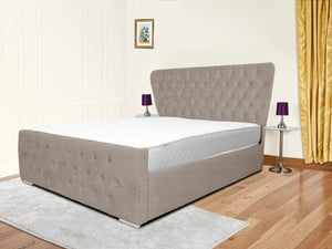 Kendall Winged Upholstered Bed