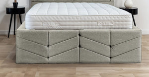 Indulgence Border Upholstered Bed