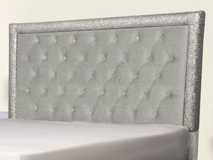 Glitz Lunar Upholstered Bed
