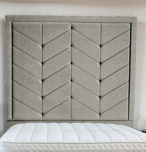 Indulgence Border Upholstered Bed