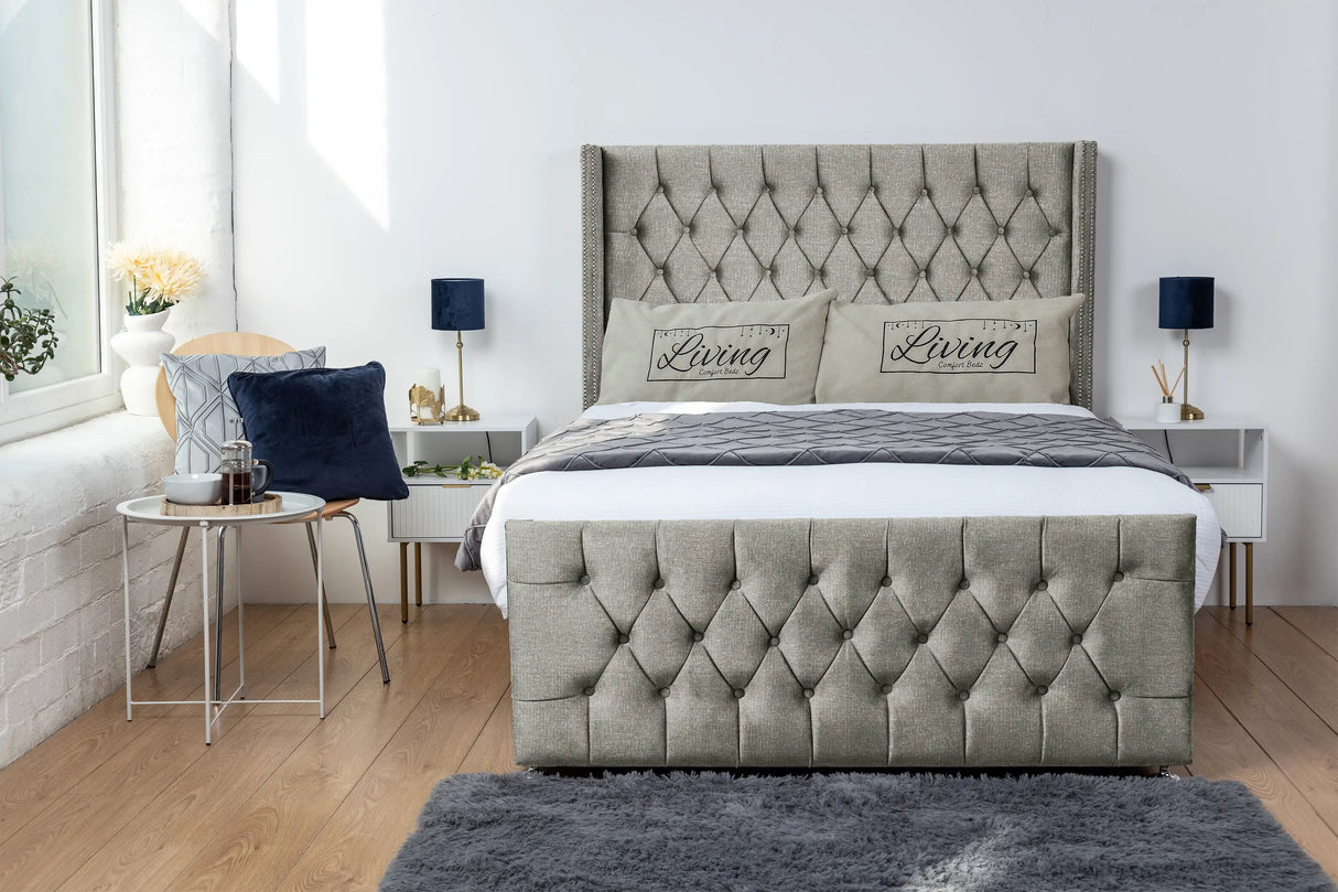 Emily Wingback Divan Bed