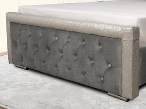 Glitz Lunar Upholstered Bed