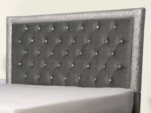 Glitz Lunar Upholstered Bed