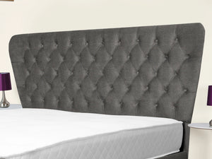 Kendall Winged Upholstered Bed