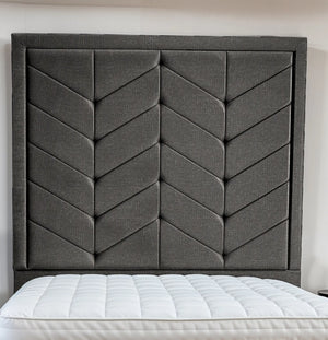Indulgence Border Upholstered Bed