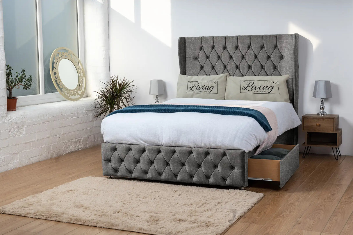 Luxor Wingback Divan Bed