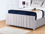 Valencia Lined Wings Upholstered Bed