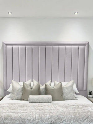 Hampton panel upholstered bed