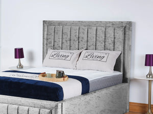 Grand panel Upholstered bed